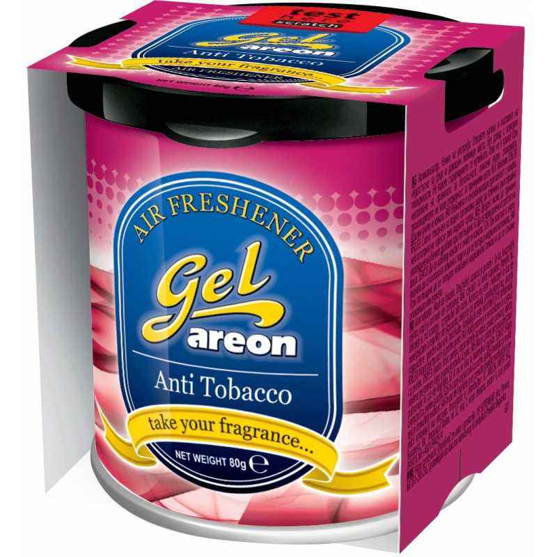 Areon 80g Anti Tobacco Gel Air Freshener For Car, GCK13
