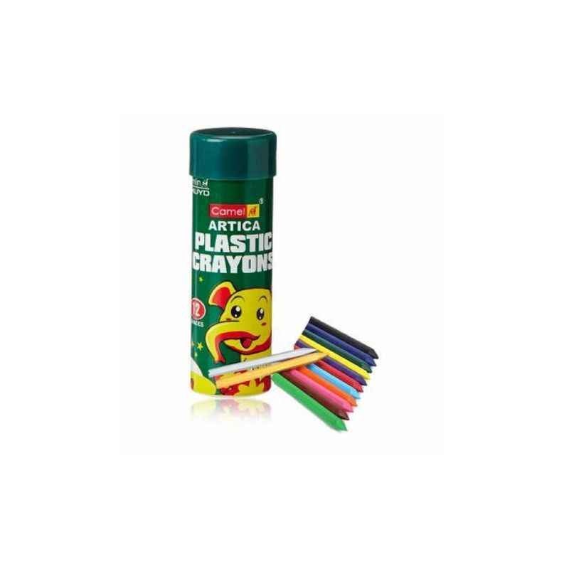 Camlin 12 Shade Plastic Crayons, 4433541