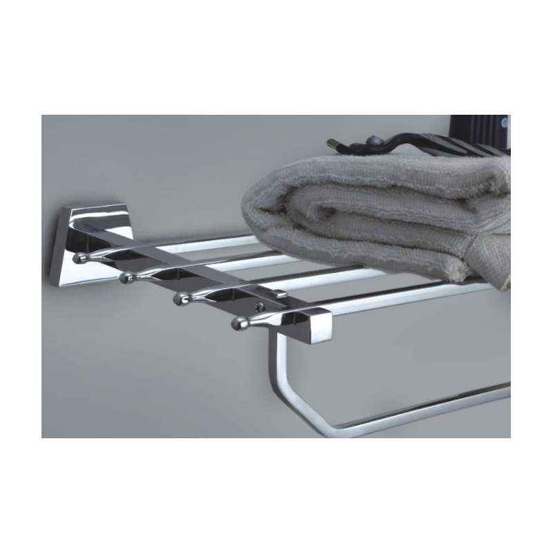 Bath Age Platinum Towel Rack, JPL 306