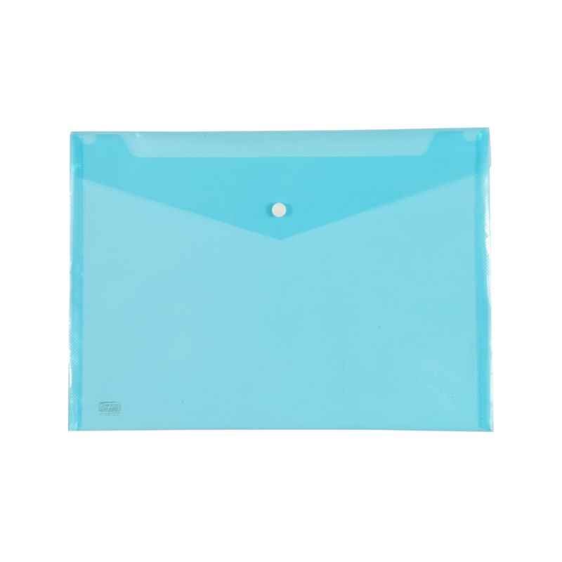 Saya Tr. Blue Clear Bag Eco, Dimensions: 340 x 15 x 350 mm (Pack of 12)