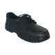 Bata Industrials PVC/LC Steel Toe Black Work Safety Shoes, Size: 9