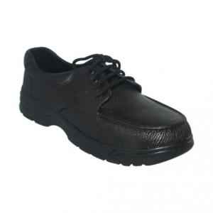 Bata Industrials PVC/LC Steel Toe Black Work Safety Shoes, Size: 9