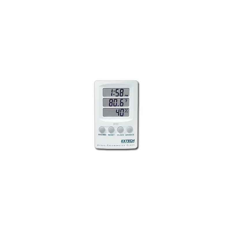 Extech 445702 Hygro-Thermometer Clock