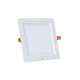 GM G2020 8W Warm Light Non-Dimmable Square Panel Light, 3000 K