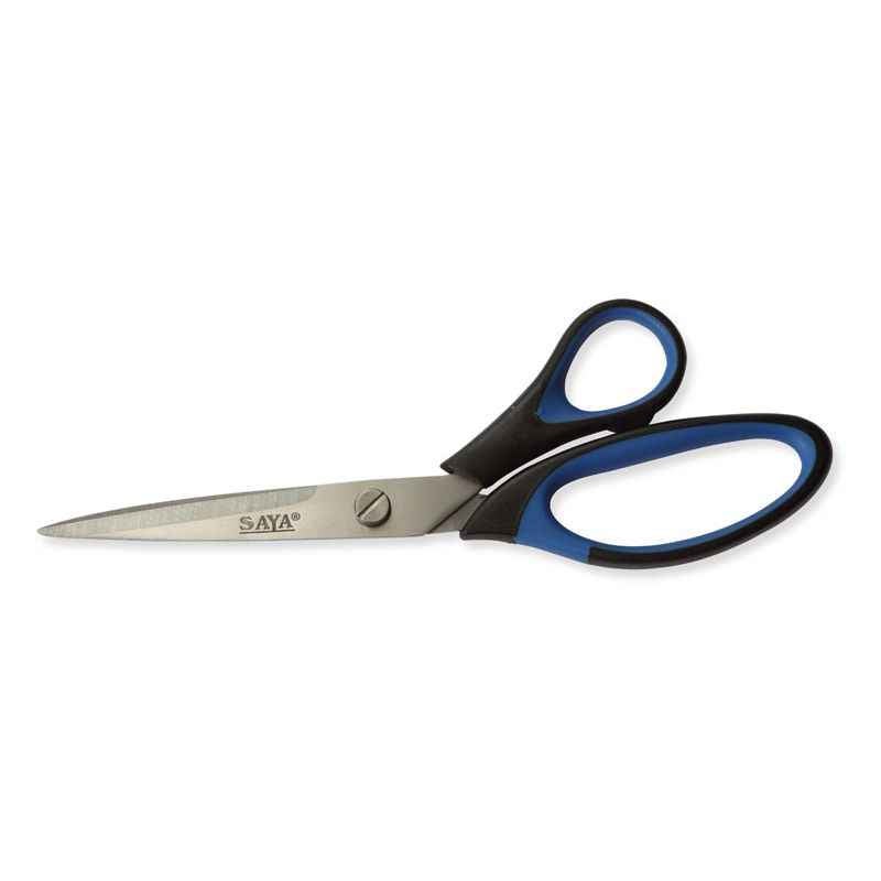 Saya SYSC210 Blue & Black Soft Grip Scissors Classic, Weight: 100 g