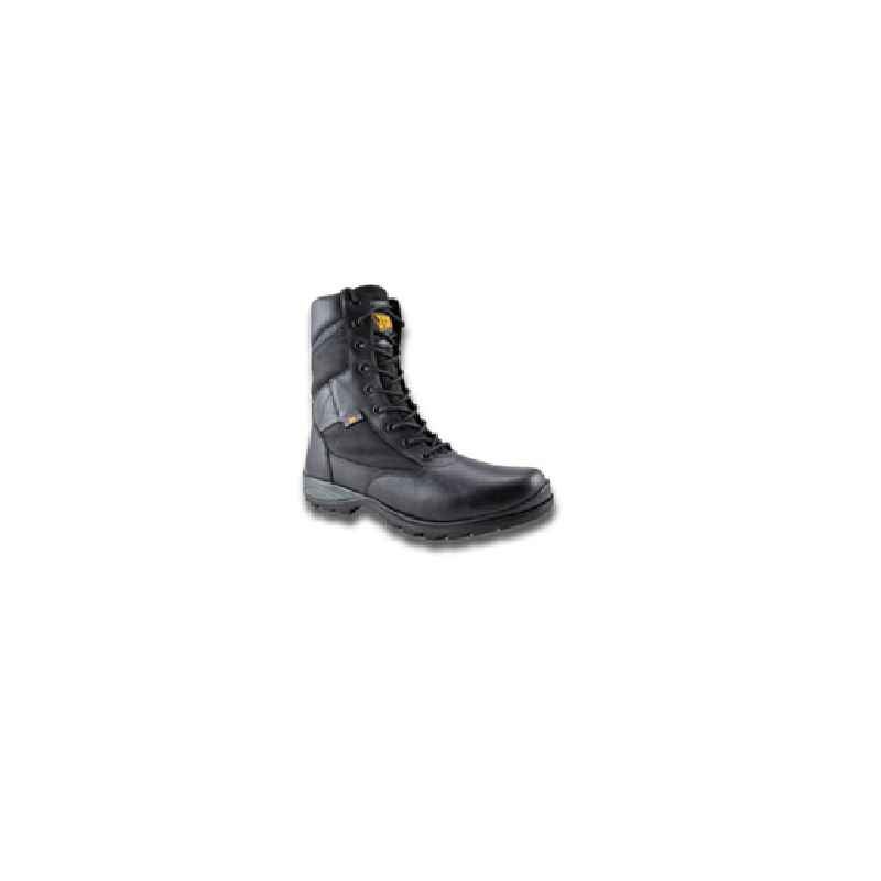 JCB Combater High Ankle Black Safety Shoes, Size: 9
