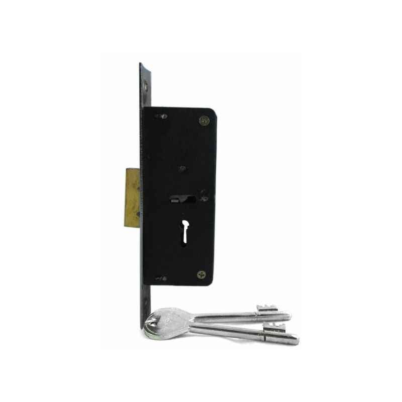 Buy 7 inch Matt Antique Brass Mortise Door Lock with All Screw, Cram, 2  Keys & 6 Lever Double Stage Lock Set Online At Price ₹765
