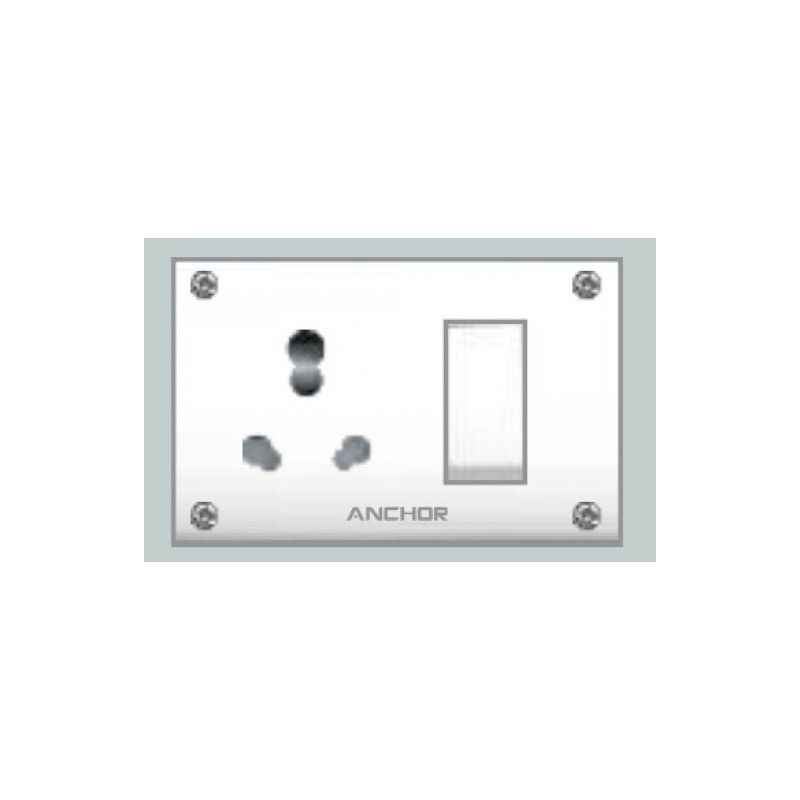 Anchor Penta Capton White Uni S.S. Combined, 38808 (Pack of 10)