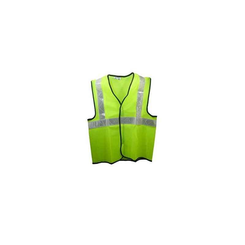 Real Plus Green Safety Jackets, Size: 1 in (Pack of 5)