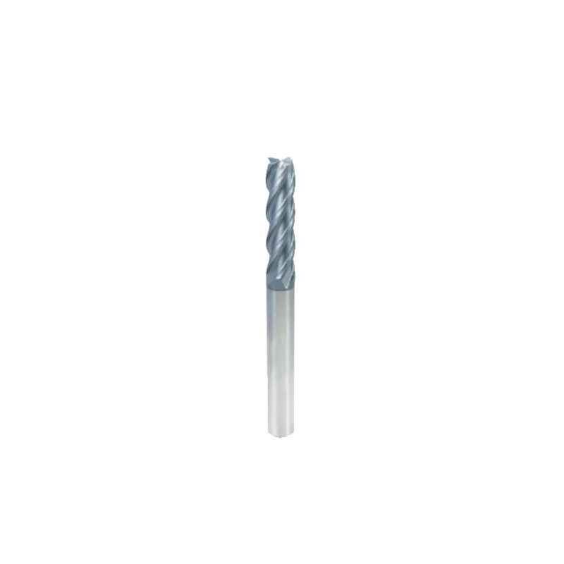 Miranda 10mm 4 Flute Long Ball Nose TIALN Coated Solid Carbide End Mill, CPL SCBN, Overall Length: 100 mm
