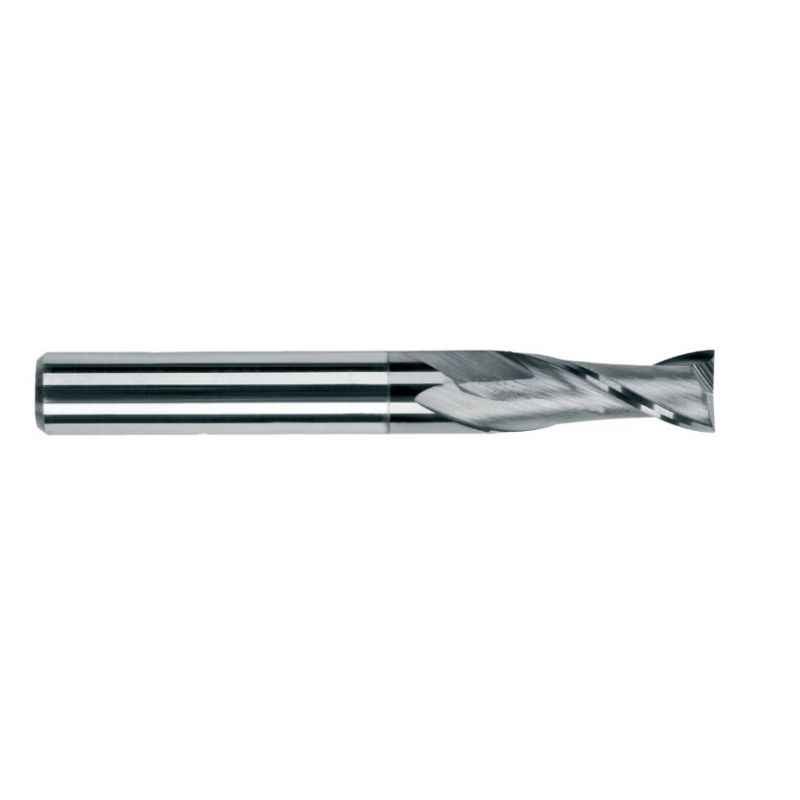Totem F183 5mm 2 Flute TiAlN Coated Long Reach Length Solid Carbide End Mill, FBK0500479, Overall Length: 76 mm