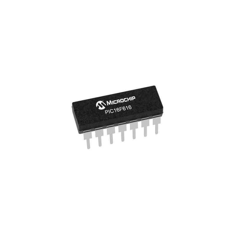 Microchip PIC 16F616 I/SL 14 Pin Microcontroller Integrated Circuit (Pack of 2)