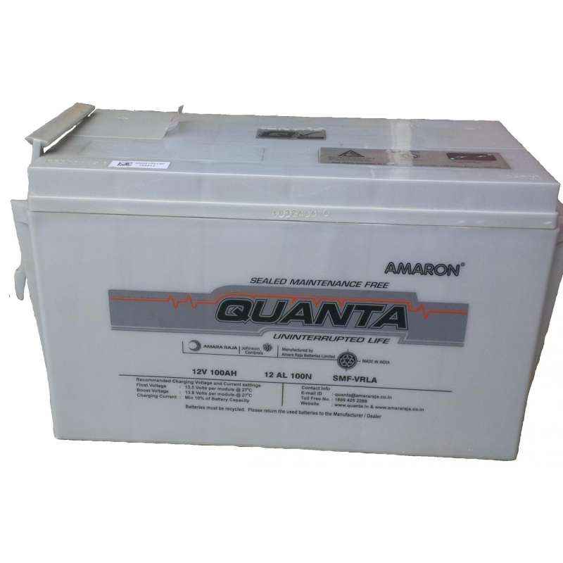 Amaron 12V 80Ah Lead Acid Battery, 100155982