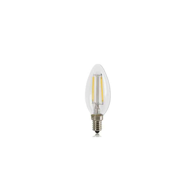 Havells 2W E27 Candle Warm White LED Filament Bulb, LHLDACHCYC8U002