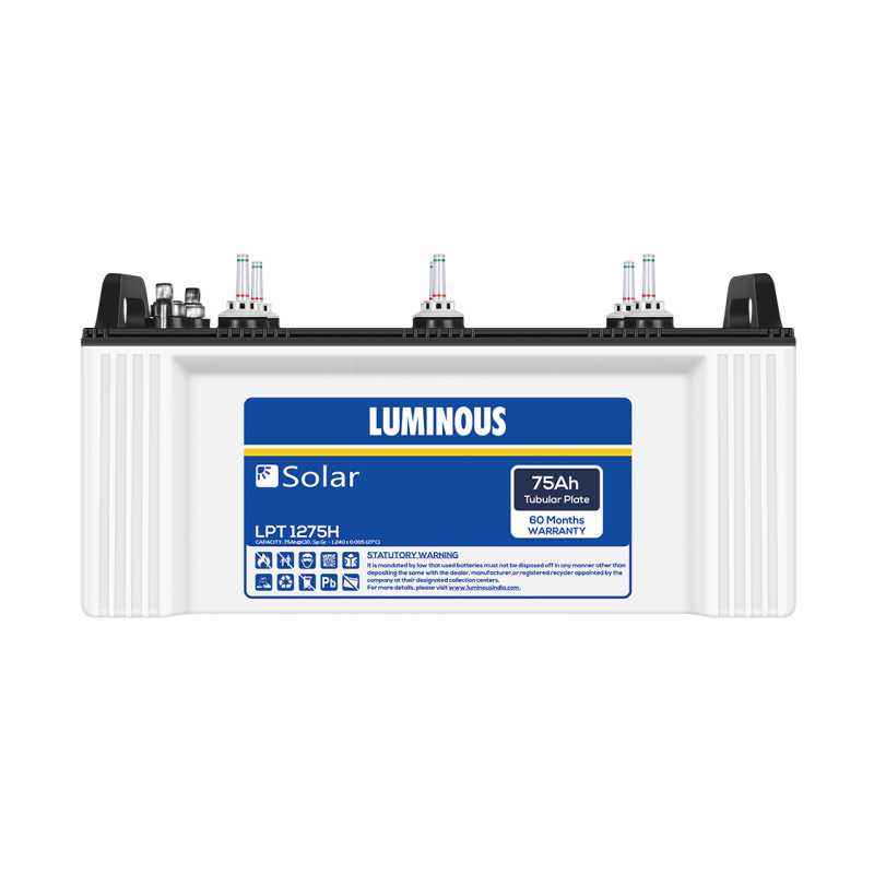 Luminous LPT 1275H 75Ah Solar Battery