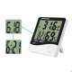 MCP Digital Room Thermometer with Humidity Indicator And Clock