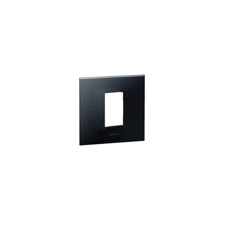 Legrand Arteor 1 Module Graphite Square Cover Plate With Frame, 5757 02 (Pack of 10)