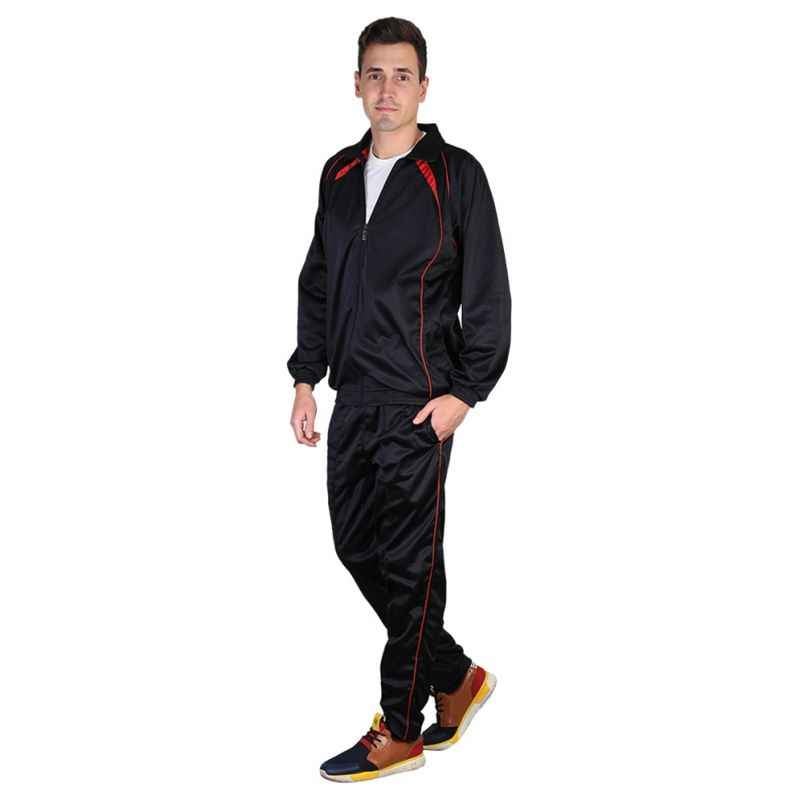 VDG T019 Black Sportswear Tracksuit, Size: 36
