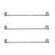Abyss ABDY-1092 24 Inch Glossy Finish Stainless Steel Towel Rail (Pack of 3)