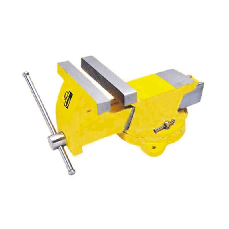 GB Tools All Steel Bench Vice Swivel Base-GB5504 (Size: 8Inch)