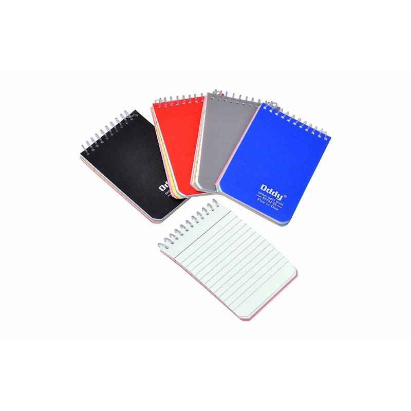 Oddy 1067x742cm 5 colors Spiral Note Pad, SPP-02 5C (Pack of 100)