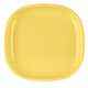 Signoraware Lemon Yellow Square Half Plate, 215 (Pack of 6)