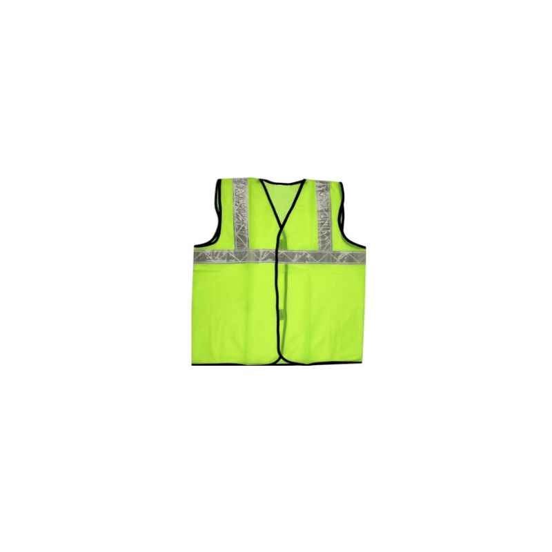 Strong Safety SSJ-08 Green Safety Jacket, Tape Size: 2 Inch (Pack of 5)