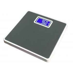 Weightrolux Digital Personal Body Weight Electronic Bathroom Weighing Scale, Black-Square