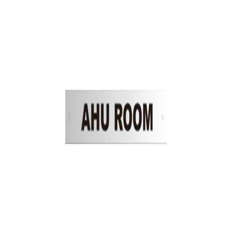 Signtech AHU Room Signage, GS-34