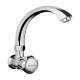 Hindware F100024QT Contessa Sink Tap With Swivel Casted Spout Wall Mounted Model (Chrome)
