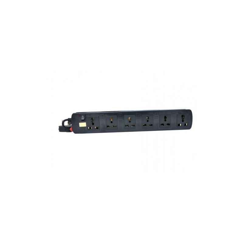 Prodot 6 Sockets Single Button 1.5m Cord Spike Buster