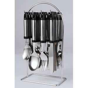 Elegante 24 Pieces Glory Stainless Steel & Plastic Cutlery Set, SL-117