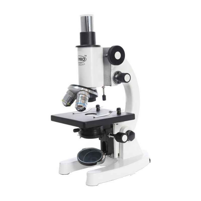 Gemko Labwell Monocular Microscope Kit with 50 Blank Slides & Cover Slips, G-S-725-14