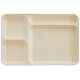 Signoraware Off White 1.1 Litre Stack Thali, 252 (Pack of 3)