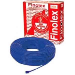 Finolex 0.5 Sqmm 100m Single Core PVC Blue Flexible Cable, 14001