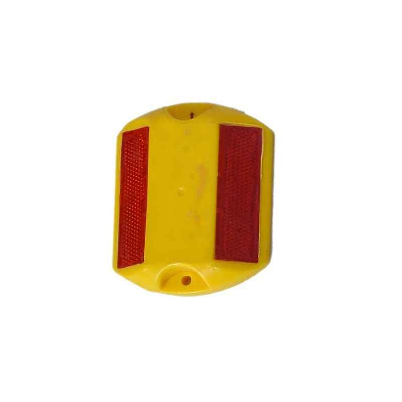 KT Yellow Stud with Red Reflector (Pack of 10)