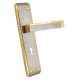Sardar 8 Inch Brass Gold Mortise Door Lock Set, BMH 326
