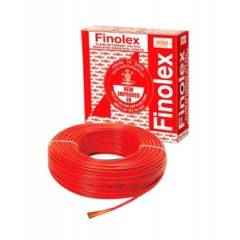 Finolex 1 Sq mm 90m Red Single Core FR PVC Insulated Industrial Cables, 10303