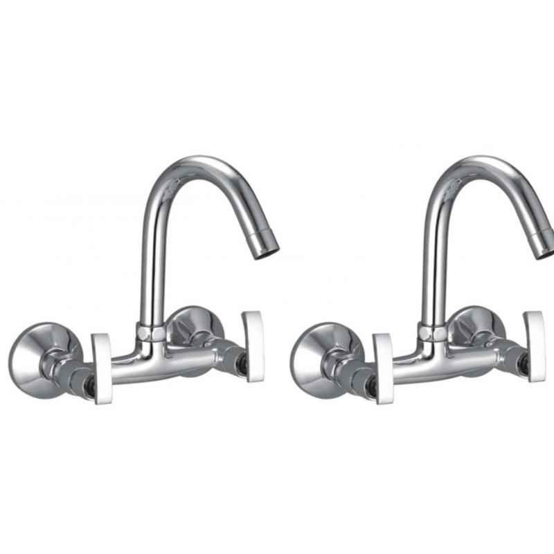 Snowbell Soft Brass Chrome Plated Sink Mixers (Pack of 2)