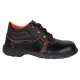 Hillson Beston Steel Toe Black Work Safety Shoes, Size: 8