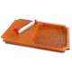SM Brown Plastic Cut & Wash Chopping Board with Knife