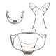 Ride Smart Stainless Steel Safety Guard Set for Honda Activa 4G