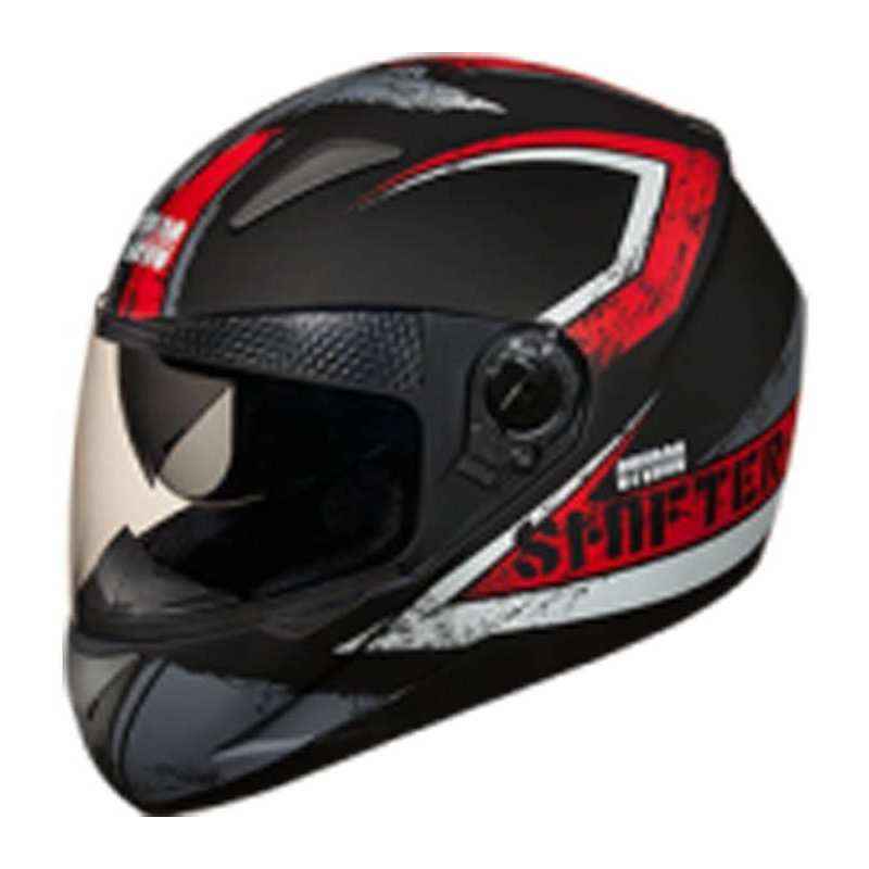 Studds Shifter D1 N2 Red Black Full Face Motorbike Helmet, Size (Large, 580 mm)