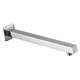 Kamal Stainless Steel Square Shower Arm 12 Inch, ARM-0203