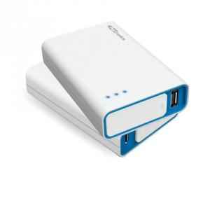 Portronics Charge M Plus 10050mAh White & Blue Power Bank, POR 580