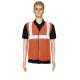 Kasa Life 2 Inch Net Type Orange Reflective Safety jacket, KL-2NO (Pack of 5)