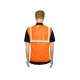 Kasa Life 1 Inch Cloth Type Orange Reflective Safety jacket, KL-1CO