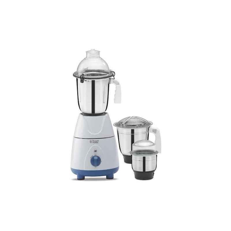 Russell Hobbs 150W White Mixer Grinder with 3 Jars, RMG 7500