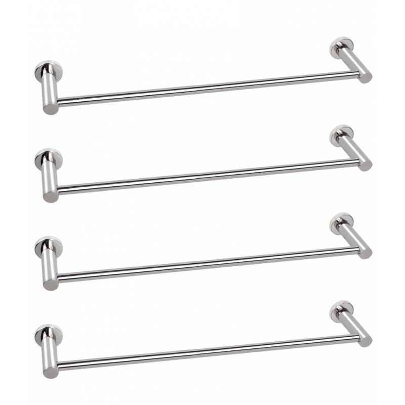Abyss ABDY-1109 24 Inch Glossy Finish Stainless Steel Towel Rail (Pack of 4)