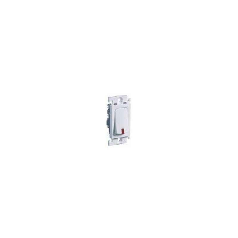 Legrand Mylinc 6A SP (Single Pole) 1M 1 Way Switch With Indicator, 6755 03 (Pack of 20)
